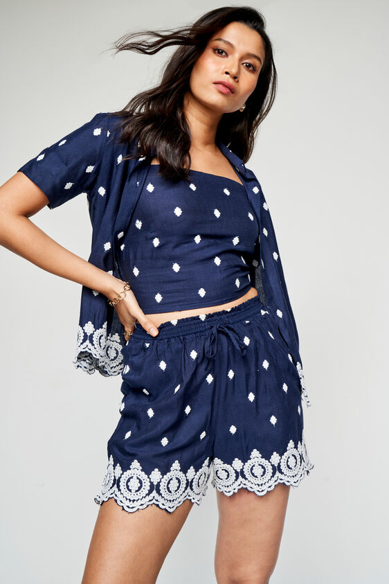 Chill And Chic Co-ord Set, Navy Blue, image 3